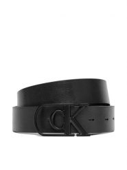 Calvin Klein Pasek Męski Curve Monogram Buckle 32Mm Rev LV04D7021G Czarny. Czarne paski męskie Calvin Klein, ze skóry. Za 249.99 zł.