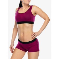 Biustonosz termoaktywny Sensor Merino Active Bra. Fioletowe bielizna sportowa damska Sensor, s, bez wzorów. Za 139.99 zł.