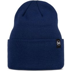 Czapka BUFF KNITTED BEANIE LILON. Niebieskie czapki damskie Buff, bez wzorów, sportowe. Za 119.90 zł.