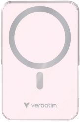 Powerbank Verbatim Charge 'n' Go Magnetic Wireless with Stand 10000mAh USB-C PD 3.0 Pink. Różowe powerbanki Verbatim. Za 230.24 zł.