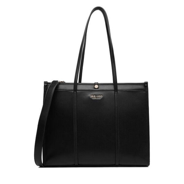 Torebka Nine West. Czarne shopperki damskie Nine West, bez wzorów, bez dodatków. Za 166.99 zł.
