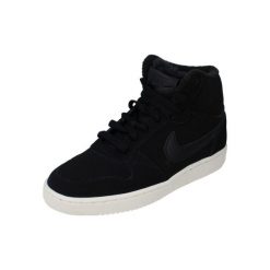 Buty do chodzenia damskie Nike Wmns Ebernon Mid Se. Czarne obuwie sportowe damskie Nike, bez wzorów, bez zapięcia, do koszykówki. Za 320.30 zł.