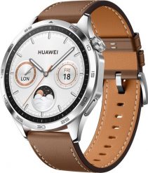 Smartwatch Huawei Watch GT4 Classic 46mm Brązowy (001879730000). Brązowe zegarki smartwatch Huawei, bez wzorów. Za 648.95 zł.