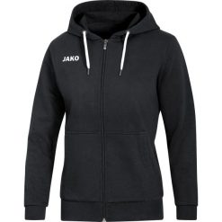 Kurtka Jako femme à capuche Base. Czarne kurtki sportowe damskie Jako, m, bez wzorów, z bawełny, bez ramiączek, z kapturem. Za 276.45 zł.