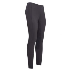 Damskie legginsy jeździeckie z pełną przyczepnością Easy Rider Evita. Szare legginsy damskie EASY RIDER, bez wzorów, z elastanu. Za 316.80 zł.