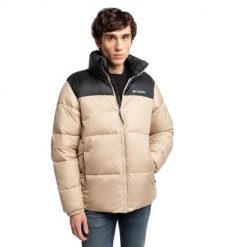 Kurtka zimowa męska Columbia Puffect II. Brązowe kurtki męskie Columbia, na zimę, l, bez wzorów, sportowe, bez kaptura. W wyprzedaży za 453.55 zł.