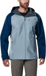 Kurtka męska Berghaus szara niebieska r. XL. Niebieskie kurtki męskie Berghaus, m, bez wzorów, bez kaptura. Za 234.90 zł.