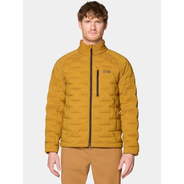 Kurtka Puchowa Męska Mountain Hardwear StretchDown. Żółte kurtki męskie MOUNTAIN HARDWEAR, na zimę, m, bez wzorów, z puchu, sportowe, bez kaptura. W wyprzedaży za 1,104.15 zł.