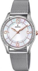 Zegarek Festina Zegarek damski Festina F20420-1 srebrny. Szare zegarki damskie Festina, srebrne. Za 424.00 zł.
