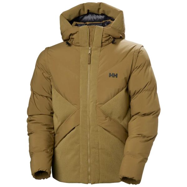 Kurtka puchowa Helly Hansen Village Modular Down. Brązowe kurtki męskie Helly Hansen, na zimę, m, bez wzorów, z puchu, bez kaptura. Za 1,628.50 zł.