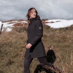 Dlx Maria - Damska kurtka Dlx Softshell Jkt Black Marl. Czarne kurtki sportowe damskie DLX, m, bez wzorów, z materiału, bez ramiączek, z kapturem, trekkingowe. Za 477.20 zł.