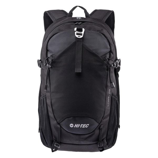 Plecak Stray 20L. Czarne plecaki męskie Hi-tec, bez wzorów, z materiału. Za 162.90 zł.