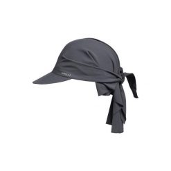 Czapka trekkingowa z daszkiem TREK 100. Czerwone czapki damskie FORCLAZ, bez wzorów, z elastanu. Za 19.99 zł.