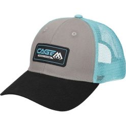 Czapka z daszkiem Mikado Cage Trucker UB027-CG. Szare czapki damskie Mikado, bez wzorów. Za 64.99 zł.