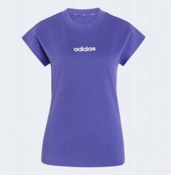 Adidas adidas T-shirt W Essentials Linear KF8375. T-shirty damskie Adidas, bez wzorów, bez kołnierzyka, bez ramiączek. Za 70.18 zł.