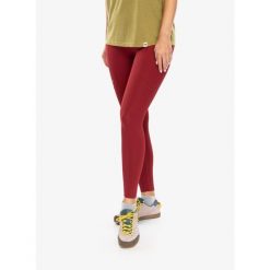 Legginsy damskie Fjallraven Abisko Tights. Czerwone legginsy damskie Fjällräven, bez wzorów. Za 548.05 zł.