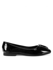 Clara Barson Baleriny WFA3513-1 Czarny. Czarne balerinki damskie Clara Barson, bez wzorów, z materiału, bez obcasa, bez zapięcia. Za 69.99 zł.