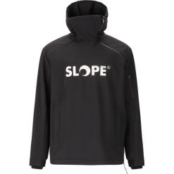 Kurtka narciarska Slope Fletcher Softshell W-PRO 8000. Czarne kurtki sportowe męskie SLOPE, na zimę, s, bez wzorów, z materiału, bez kaptura, narciarskie. Za 387.00 zł.