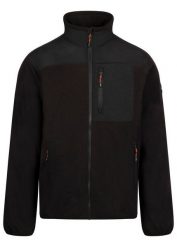 Dlx Lafferty - Męska kurtka polarowa Dlx czarna. Czarne kurtki męskie Trespass, m, bez wzorów, z polaru, bez kaptura. Za 356.99 zł.