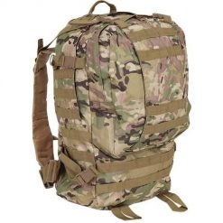 Plecak Survival 48,5l. Brązowe plecaki damskie TRIZAND, bez wzorów, militarne. Za 109.90 zł.