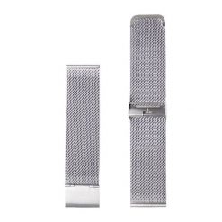 Pasek do zegarka Watchmark Srebrny mesh 22 mm. Szare zegarki damskie watchmark, z meshu, srebrne. Za 40.00 zł.