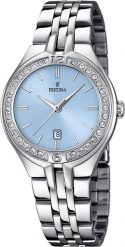 Zegarek Festina Zegarek damski Festina F16867-4 srebrny. Szare zegarki damskie Festina, srebrne. Za 424.00 zł.