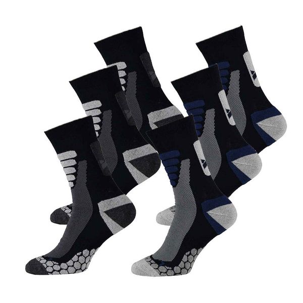 Skarpety turystyczne Xtreme 6-pack Multi Niebieski. Niebieskie skarpetki damskie XTREME SOCKSWEAR, bez wzorów. Za 194.99 zł.