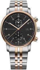 Zegarek męski Wenger 01.1743.129 srebrny. Szare zegarki męskie Wenger, bez wzorów, srebrne. Za 1,266.00 zł.