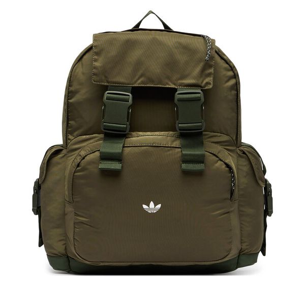 Plecak adidas. Zielone plecaki męskie Adidas, bez wzorów, sportowe. Za 269.99 zł.