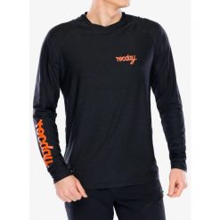 Bluza rowerowa męska Rocday Evo Race. Czarne bluzy męskie ROCDAY, m, bez wzorów, sportowe, bez ramiączek, bez kaptura. Za 239.99 zł.