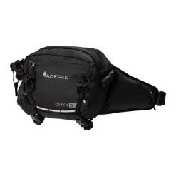 Torebka biodrowa nerka Acepac Onyx 5 MKIII. Czarne saszetki i nerki męskie ACEPAC, bez wzorów. Za 247.99 zł.