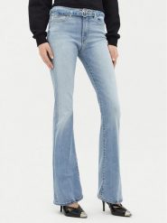 PINKO Jeansy Flora 100166 Niebieski Flare Fit. Niebieskie jeansy damskie Pinko, bez wzorów, z bawełny. Za 439.99 zł.