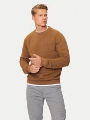 INDICODE Bluza Dash 55-434 Brązowy Regular Fit. Brązowe bluzy męskie INDICODE, m, bez wzorów, z bawełny, bez ramiączek, bez kaptura. Za 89.99 zł.