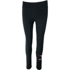 Legginsy damskie DIADORA L.LEGGINGS LUSH. Czarne legginsy damskie Diadora, bez wzorów, z bawełny. Za 49.99 zł.