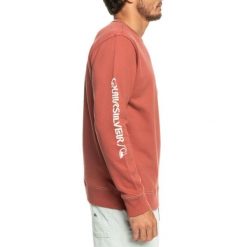 Bluza sportowa męska Quiksilver The Orginal. Brązowe bluzy sportowe męskie Quiksilver, m, bez wzorów, z bawełny, bez kaptura. Za 155.00 zł.