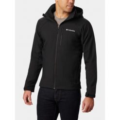 Kurtka Softshell Męska Columbia Cascade Ridge III. Czarne kurtki sportowe męskie Columbia, na jesień, l, bez wzorów, z polaru, bez kaptura, trekkingowe. Za 539.00 zł.