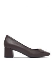 MEXX Czółenka EO-R26SS15331-01 Brązowy. Brązowe czółenka damskie Mexx, bez wzorów, ze skóry, bez obcasa, bez zapięcia. Za 369.99 zł.