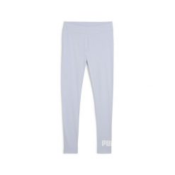 Legginsy damskie z logo No. 1 ESS PUMA Cool Weather Blue. Niebieskie legginsy damskie Puma, bez wzorów, z gumy. W wyprzedaży za 94.00 zł.