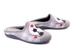 Sanital Flex Z32262X grey, klapki damskie. Szare klapki damskie Sanital-Flex, bez wzorów, bez obcasa, bez zapięcia. Za 129.90 zł.