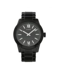 Guess Zegarek GW0574G3 Czarny. Czarne, analogowe zegarki męskie Guess, z aplikacjami. Za 799.99 zł.