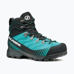 Buty trekkingowe damskie SCARPA Ribelle TRK GTX. Niebieskie obuwie trekkingowe damskie Scarpa, bez zapięcia. Za 1,287.05 zł.