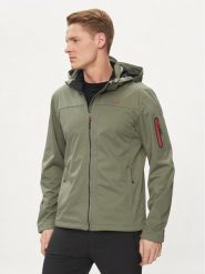 CMP Kurtka przeciwdeszczowa 39A5027 Zielony Regular Fit. Zielone kurtki sportowe męskie CMP, m, bez wzorów, z syntetyku, bez kaptura, outdoorowe. Za 259.99 zł.