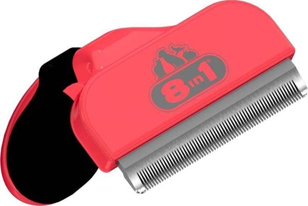 8in1 8in1 Perfect Coat DeShedder Dog M - narzędzie do wyczesywania podszerstka dla psa M. Golarki i trymery 8in1. Za 82.63 zł.