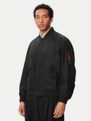 HUGO Kurtka bomber Badamo 2621 50556484 Czarny Regular Fit. Czarne kurtki męskie Hugo, m, bez wzorów, z syntetyku, bez kaptura. Za 1,149.00 zł.