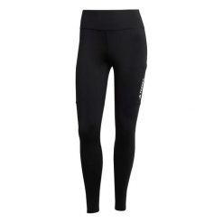 Damskie legginsy adidas Terrex Multi. Czarne legginsy damskie Adidas, bez wzorów, z materiału. Za 308.60 zł.