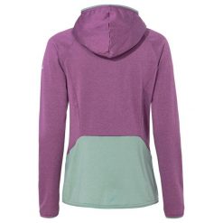 Bluza damska z kapturem VAUDE Tekoa II. Zielone bluzy damskie Vaude, l, bez wzorów, bez ramiączek, z kapturem. Za 449.50 zł.