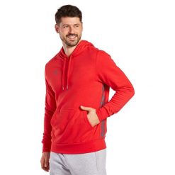 Hoodie Erima Essential Team. Czerwone bluzy sportowe męskie Erima, m, bez wzorów, z kapturem. Za 228.50 zł.