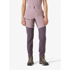 Spodnie trekkingowe damskie Helly Hansen Vika Tur Pant 2.0. Fioletowe spodnie sportowe damskie Helly Hansen, bez wzorów, sportowe, trekkingowe. Za 471.99 zł.