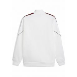 Męska kurtka AC Milan KING Anthem PUMA White For All Time Red. Białe kurtki męskie Puma, m, bez wzorów, bez kaptura, do biegania. Za 399.00 zł.