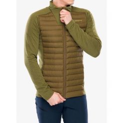 Bluza bez kaptura męska Berghaus Hottar Hybrid Jacket. Zielone bluzy męskie Berghaus, m, bez wzorów, bez ramiączek, bez kaptura. Za 366.99 zł.